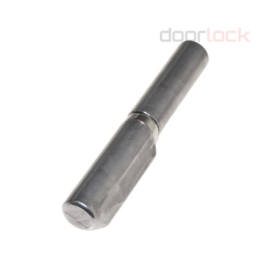 Дверная петля DL HS20-140F ZN каплевидная, без покрытия, с фасками 