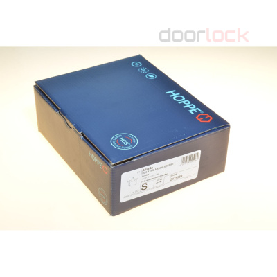 Замок с ручкой HOPPE HCS A1530 (Atlanta) KEY/KEY F1-2(серебристый) без фальца, A=35-45mm backset 60мм, 50 вариантов ключей